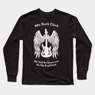 1980s Rock Chick Long Sleeve T-Shirt